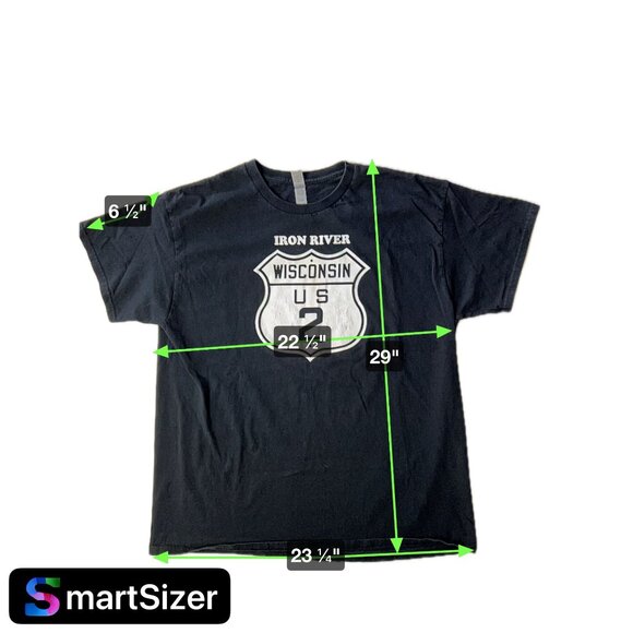 US2 Iron River Wisconsin XL T-Shirt Shirt - Picture 5 of 5